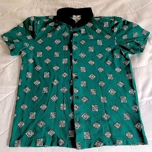 LACOSTE button down polo shirt